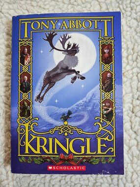 Tony Abbott Kringle Paperback Scholastic 2007 YA Fantasy Readable Used Flawed